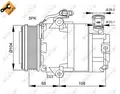 Produktbild: NRF 32082 Kompressor, Klimaanlage für OPEL,VAUXHALL
