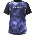 Produktbild: Cube Artline kurzarm MTB Trikot - blue / black - S