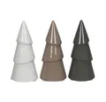Produktbild: Posiwio Dekoobjekt 3tlg. Tanne NORDIC weiß braun grau H12cm Tannenbaum scandi Weihnachten