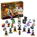 Produktbild: LEGO 76404 Harry Potter Adventskalender 2022 mit Brettspiel, 7 Minifiguren, Film-Szenen und Spielzeug Zubehör, magisches frühes Geschenk für Weihnachten