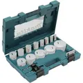 Produktbild: Makita Lochsäge D-63993, BI-Metall Set 16-teilig, Ø 16 - 76 mm, für Holz, PVC, NE-Metalle und Aluminium