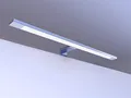 Produktbild: kalb Material für Möbel LED Leuchte für Badezimmer 230VAC Badlampe Spiegellampe Spiegelleuchte Schranklampe Aufbauleuchte