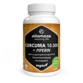 Produktbild: Curcuma 10.000+piperin Hochdosiert Vegan Kapseln 90 St