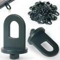 Produktbild: Gucass 50x Gewächshausclips mit hoher Tragkraft, Stabile Pflanzenhalter, Aufhängevorrichtungen für Gewächshaus, Perfekte Ösen Rankhilfe Clips Kunststoff, für Ihr Gewächshaus und Paradies