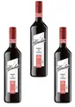 Produktbild: 3x Blanchet Rouge de France Rotwein HALBTROCKEN -  0,75 L Flasche