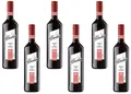 Produktbild: 6x Blanchet Rouge de France Rotwein HALBTROCKEN -  0,75 L Flasche