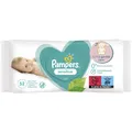 Produktbild: Procter & Gamble Service GmbH Pampers Sensitive Feuchttücher, parfümfrei, Feuchte Tücher schützen die empfindliche Haut von Babys, 1 Packung = 52 Tücher 8001841041391