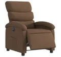 Produktbild: vidaXL Sessel Relaxsessel Elektrisch Braun Stoff (1-St)