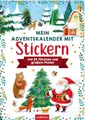 Produktbild: Mein Adventskalender mit Stickern: Mit 24 Türchen und großem Poster | Ein Stickerheft für die Adventszeit