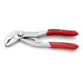 Produktbild: KNIPEX 87 03 125 Cobra Hightech-Wasserpumpenzange mit rutschhemmendem Kunststoff überzogen verchromt 125 mm