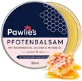 Produktbild: Pawlie's Pfotenbalsam Hund - Natürliche Pfotenpflege für Juckende & Rissige Pfoten & Tiernasen | Pfotenschutz Hund Winter Zubehör, Nasenbalsam, Pfotencreme, Wundsalbe, Natural Paw Balm Dog (50 ml)