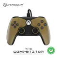 Produktbild: Hyperkin Competitor Wired Controller für Xbox Series X|S, Xbox One, PC – Offiziell lizenziert für Xbox|Hall-Effekt-Joysticks|Impuls-Trigger|symmetr. Layout|präzises Steuerkreuz|Rückseitentasten|gold