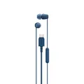 Produktbild: Sony IER-EX15C USB-C kabelgebundene In-Ear Kopfhörer mit Mikro – kompatibel mit Android, iOS, Tablet, Laptop & PC – verwicklungsfreies Kabel, kraftvolle Bässe – perfekt für Reisen & Alltag – Blau