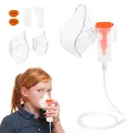 Produktbild: CARER SPARK Zubehör für Inhalatorschlauch und Mundstück Zubehörsets für Erwachsene und Kinder Universelles Vernebler-Set
