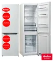 Produktbild: Amica Kühl-Gefrierkombination Weiß 231L VitControl Plus NoFrost FreshZone