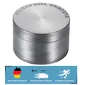 Produktbild: Eleganter 4-teiliges Pollen Grinder Set in Antik Silber für Gewürze und Kräuter