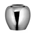 Produktbild: Fink Blumenvase Ø 20 cm rund silberne Vase Kugelvase Metall-Vase im Kugeldesign