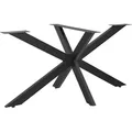 Produktbild: Tischgestell Oberau Stahl 120x68x71 Cm Schwarz [en.casa]