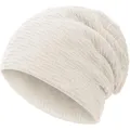 Produktbild: Compagno Gefütterte Mütze Herren Damen Wintermütze Beanie Strickmütze Winter Weihnachten Haube Hat Cap Männer Frauen