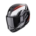 Produktbild: Scorpion EXO-TECH EVO Furio Motorradhelm (Schwarz/Rot) Gr: L (59)