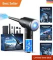 Produktbild: Druckluft Staubgebläse, 100000 RPM Druckluftspray mit 9000mAh Akku, Elektrisc...