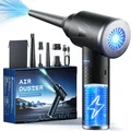 Produktbild: Druckluft Staubgebläse, 100000 RPM Druckluftspray mit 9000mAh Akku, Elektrische