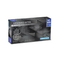 Produktbild: Arnowa GmbH ARNOMED Nitril Midnight Black Einmalhandschuh, puderfrei, schwarz, Extra dicker Nitrilhandschuh mit texturierten Fingerspitzen, 1 Packung = 100 Stück, Größe XL 391-XL