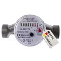 Produktbild: ZÄHLER plattform Wasserzähler 2025 Wasseruhr MADE IN GERMANY Qn 1,5 BL 130 mm 1 Zoll
