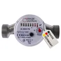 Produktbild: Wasserzähler 2025 Wasseruhr MADE IN GERMANY Qn 15 BL 130 mm 1 Zoll