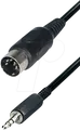 Produktbild: MATR A65 - Adapterkabel, 3,5 mm Klinke auf 5 pol. DIN, 1,5 m
