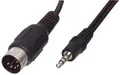 Produktbild: Kabel 5-poliger DIN-Stecker auf 3,5-mm-Stereostecker, 1,5 m
