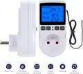 Produktbild: Digitaler Temperaturregler FR Steckdosenthermostat für Gewächshaus Terrarium