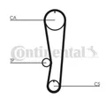 Produktbild: ContiTech Zahnriemen Kit Set - Teil Nr: CT757K1 - 103 Zähne - OE Qualität
