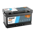 Produktbild: EXIDE EL752 EFB START-STOP Autobatterie Batterie Starterbatterie 12V 75Ah EN730A
