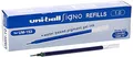Produktbild: 12er Sparpack Mitsubishi 146951 – Refill Mine Uni-Ball Gel Impact UM-153S, 1 mm, blau
