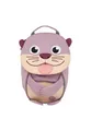 Produktbild: Affenzahn Kleiner Freund Kindergarten-Rucksack für 1-3 Jährige Ergonomisch Reflektierend Ziehzunge mit Namensschild Otter - Rosa