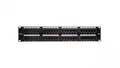 Produktbild: Patch panel kompletny 19 cali 48x RJ45 U/UTP kat. 5e 2U czarny (RAL 9005) DN-915