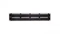 Produktbild: Patch panel kompletny 19 cali 48x RJ45 U/UTP kat. 5e 2U czarny (RAL 9005) DN-915