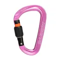 Produktbild: Mammut Classic HMS Screwgate Carabiner | Allround Karabiner, Ausrüstung für Outdoor Klettern, Zuverlässiger Schraubverschluss, Sicherheitskarabiner | Pink (Rosa)