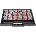 Produktbild: Muttern Sortiment M4-M5-M6-M8-M10-M12 554 tlg. Schraubenbox