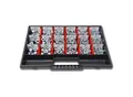 Produktbild: Muttern Sortiment M4-M5-M6-M8-M10-M12 554 tlg. Schraubenbox