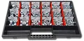 Produktbild: Muttern Sortiment M4-M5-M6-M8-M10-M12 554 tlg. Schraubenbox