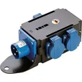 Produktbild: as-Schwabe MIXO Stromverteiler 230V 16A CEE-Stecker auf 3x Schukosteckdose IP44