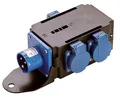Produktbild: Caravan Camping Stromverteiler Adapter CEE 3-polig - 3 Schukosteckdosen 60498 :
