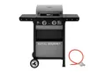 Produktbild: Royal Gourmet Gasgrill Grillwagen mit Gasbrennern, 2-Brenner (5 kW) oder 4-Brenner (10 kW), 2-Brenner, Grillwagen mit zwei 2,5 kW-Brennern
