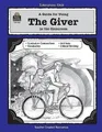 Produktbild: A Guide for Using The Giver in the ..., Teacher Created