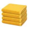 Produktbild: Vossen - 4 teiliges Frottier-Set - Vegan Life (4 X Handtuch im Set) - 580 g/m2 - Baumwolle - Frottee - saugstark - weich und flauschig - Salamander