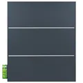 Produktbild: Design-Briefkasten Postkasten Wandbriefkasten mit Zeitungsfach MOCAVI Box 141
