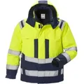 Produktbild: Fristads® Warnschutz Winterjacke 4035 GTT Stormsafe, gelb/marine 119626 , 1 Stück, Größe: 4XL