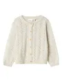 Produktbild: Name IT Mädchen Nmfbanni Ls Knit Card Noos Strickjacke, Peyote Melange, 62 EU